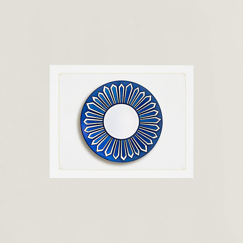 ランチョンマット 《アンテルリーニュ》 - ホワイト | Hermès